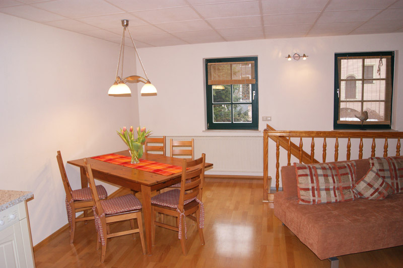 Ferienwohnung „Einkehr“ – Wohnküche Ferienwohnung „Einkehr“ - Wohnküche